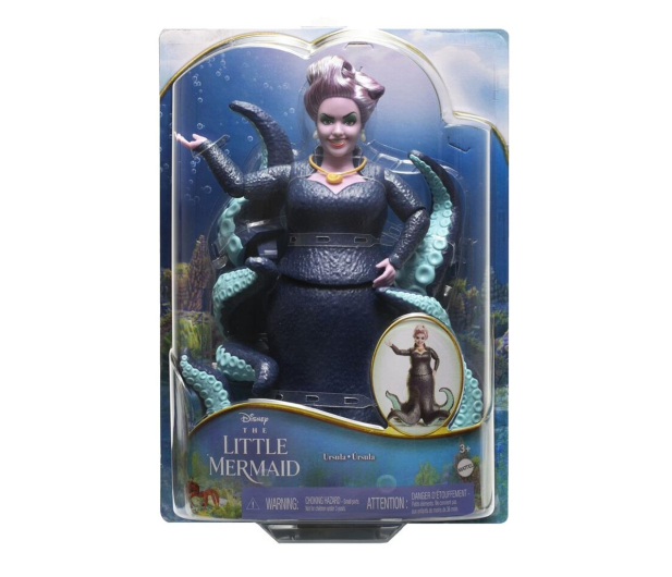 Mattel Disney Mała Syrenka Urszula Lalka filmowa - 1102741 - zdjęcie 4